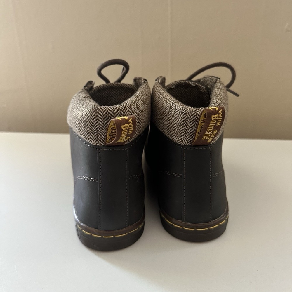 Dr Martens Womens Maelly Boot Size 8 Brown Padded Collar Chukka Academia Punk - Picture 5 of 9